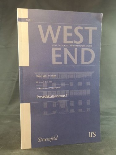 Westend neue zeitschrift für - westend.,