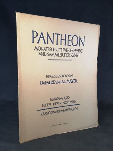 Pantheon monatsschrift für - monatsschrift,