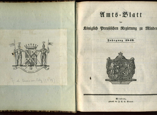 1842 amts blatt - 1842, "amts-blatt