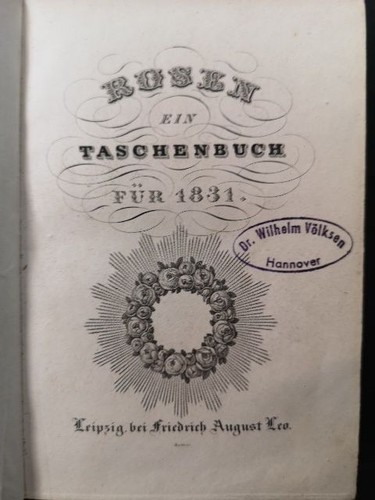 Rosen ein taschenbuch - ein,