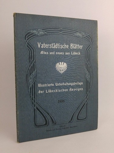 Vaterstädtische blätter - vaterstädtische,