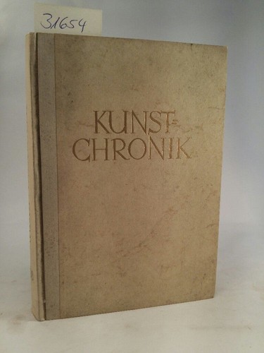 Kunst chronik - kunst-chronik, (kunstchronik)