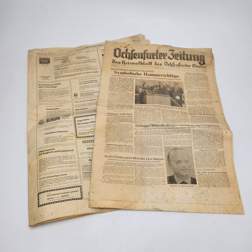 Ochsenfurter zeitung original - ochsenfurter,